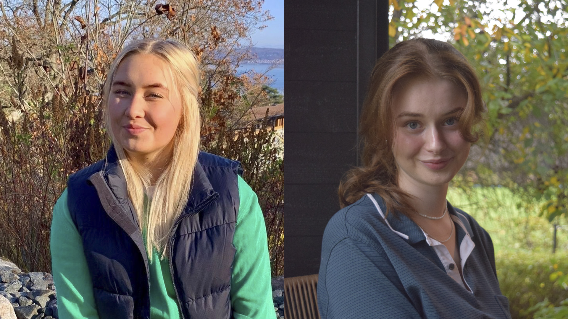 Unni Thurdin och Alva Skyttner.