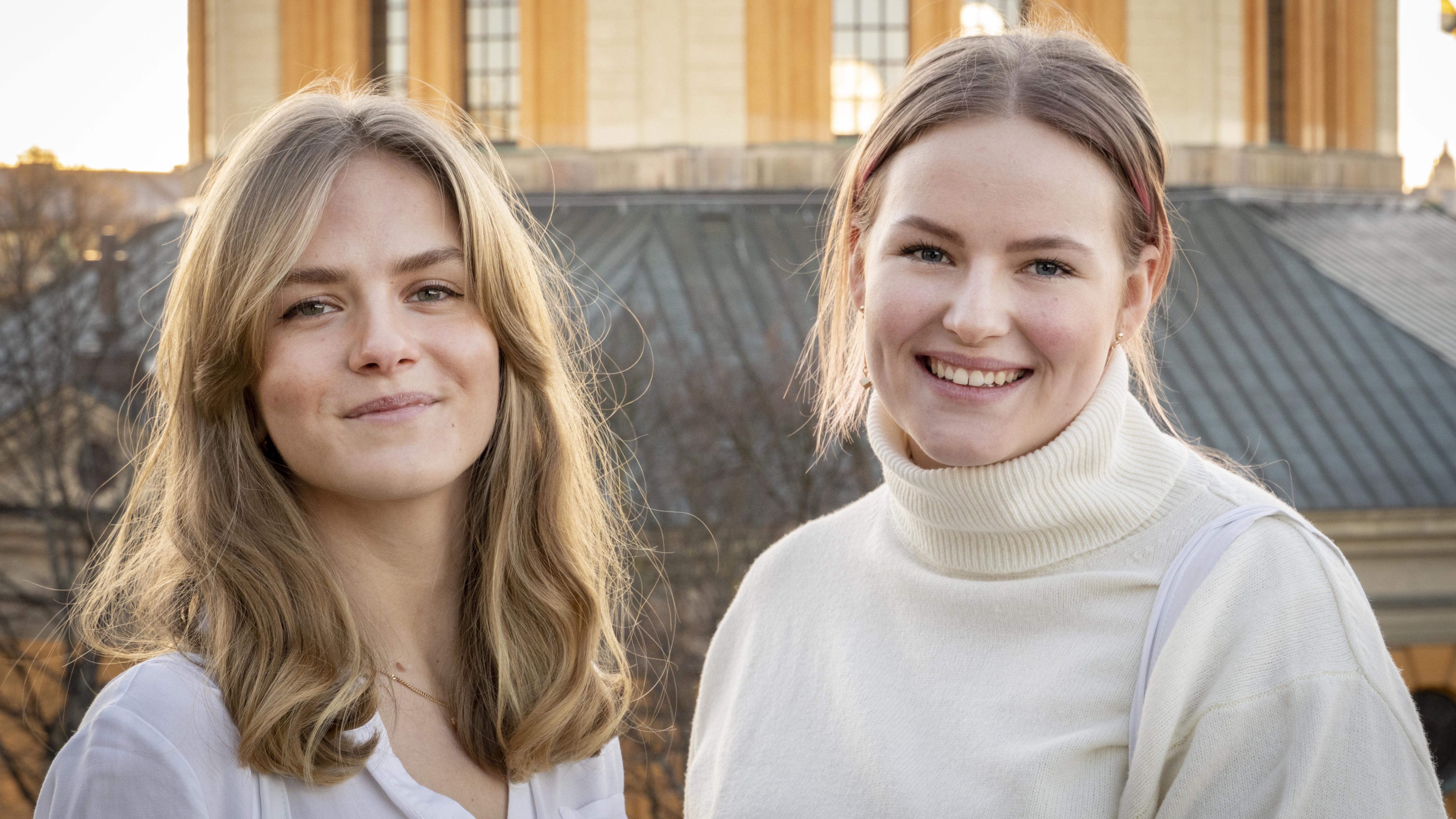 Linn Jendeby and Sara Kernen, technology pioneers at the Association of Swedish Engineering Industries