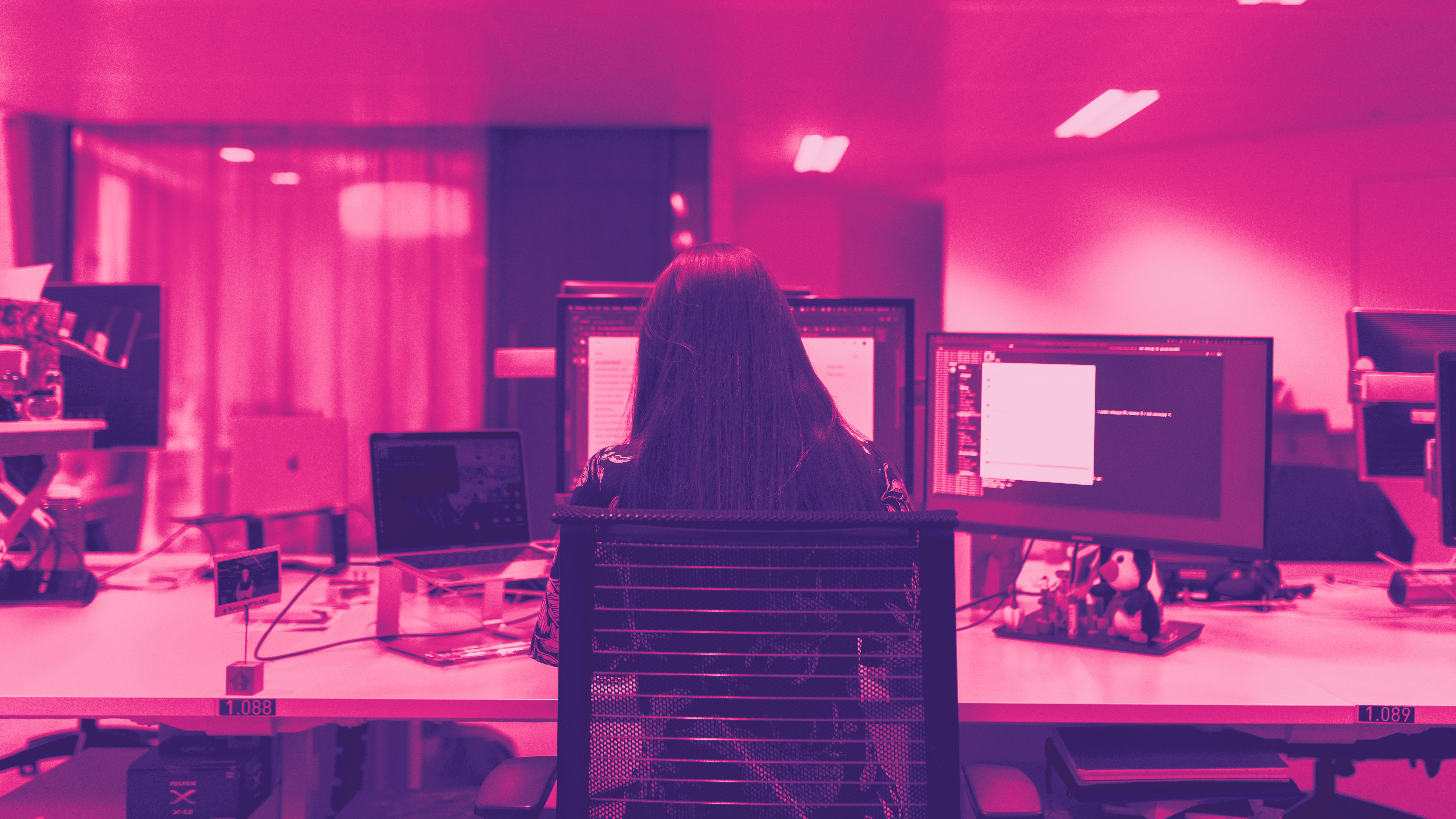 Young girl standing and looking into the camera. She's in the middle of a sentence and looks serious.